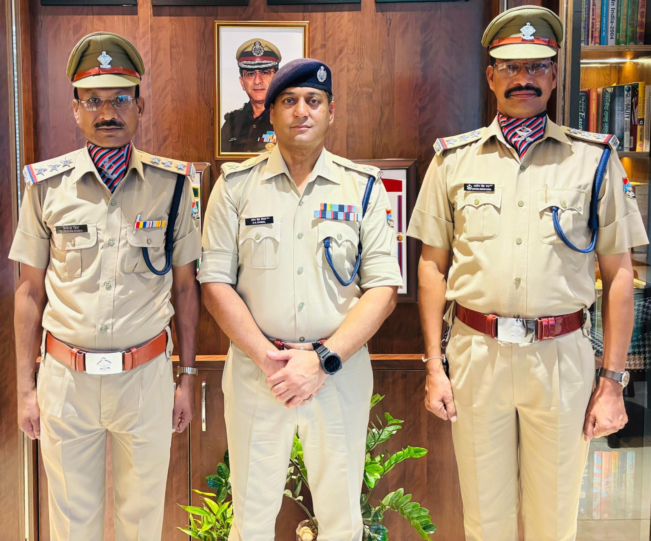 हरिद्वार:- सब इंस्पेक्टर से इंस्पेक्टर बने अरविंद सिंह राणा और बिजेंद्र सिंह