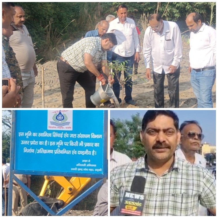 हरिद्वार में उत्तर प्रदेश सिंचाई विभाग की बड़ी कार्यवाही — ऊपरी गंगा नहर के किनारे अवैध कब्जे हटे, बनेगी सुंदर वाटिका